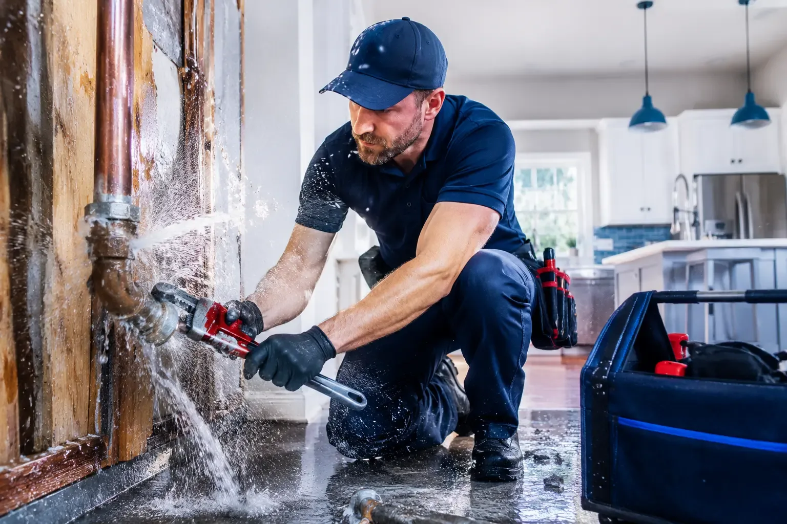Local emergency pipe repair professionals in Brooksville, MS